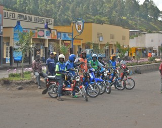 Motortaxi's Rwanda